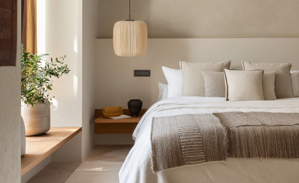 Créer une ambiance douce et intemporelle avec une chambre blanc beige
