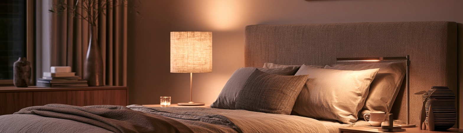 Quelle puissance choisir pour une lampe de chevet dans une chambre ?