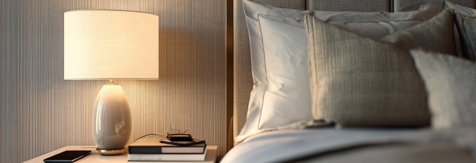 Comment choisir une lampe de chevet selon la taille de sa table de nuit ?