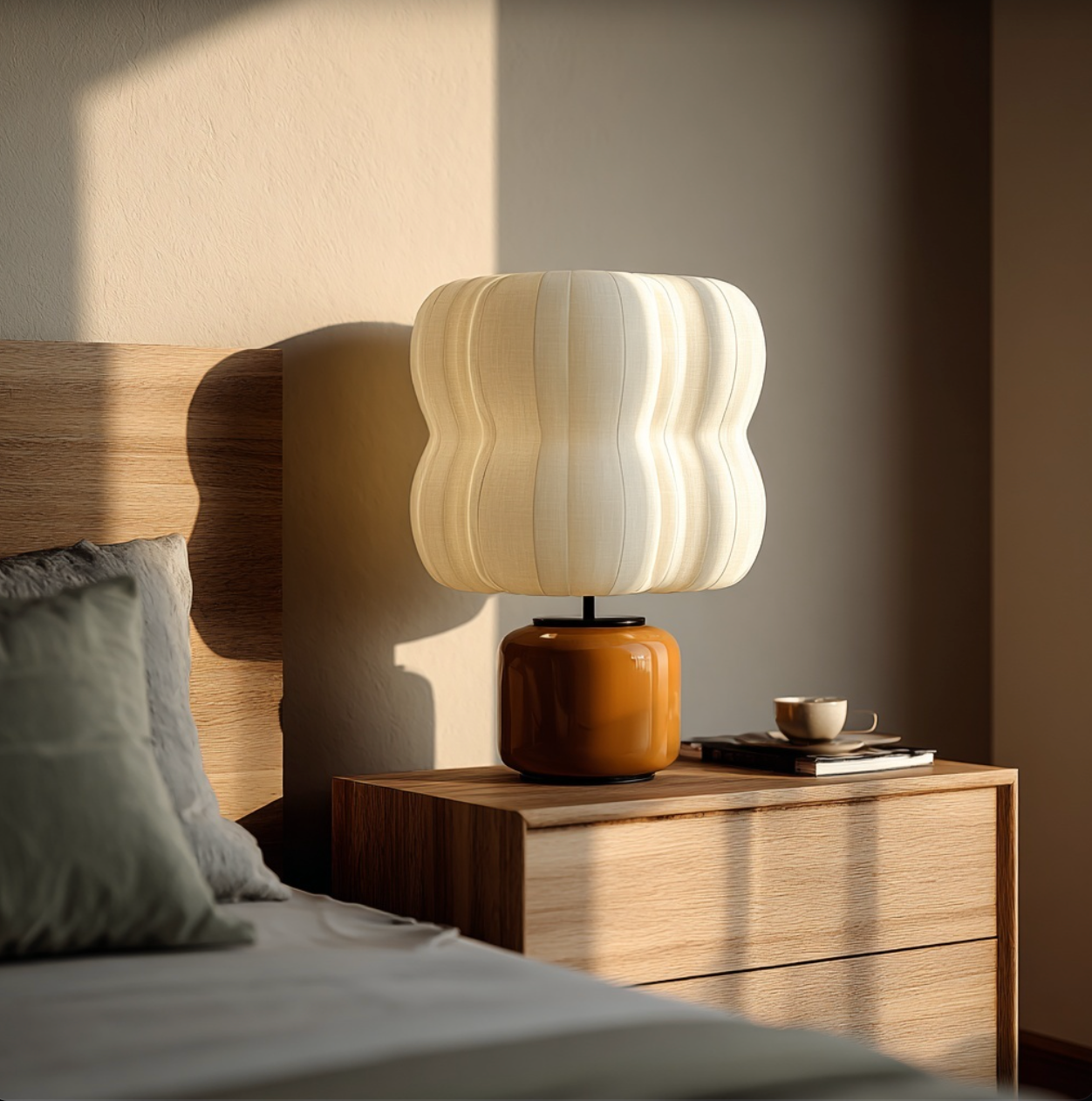 Lampe de chevet Colorée