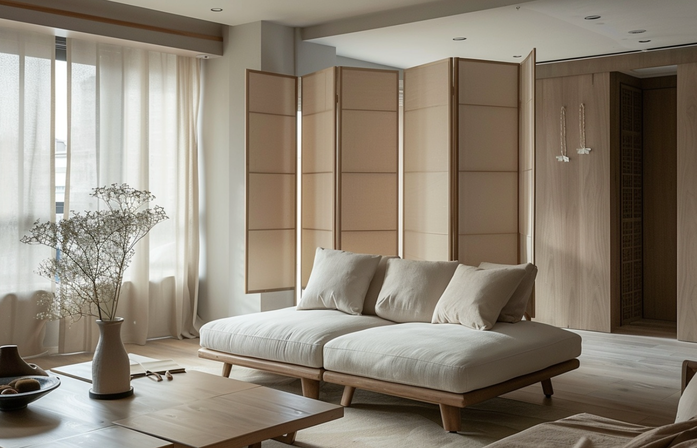 Séparer chambre et salon : astuces simples pour créer deux espaces harmonieux