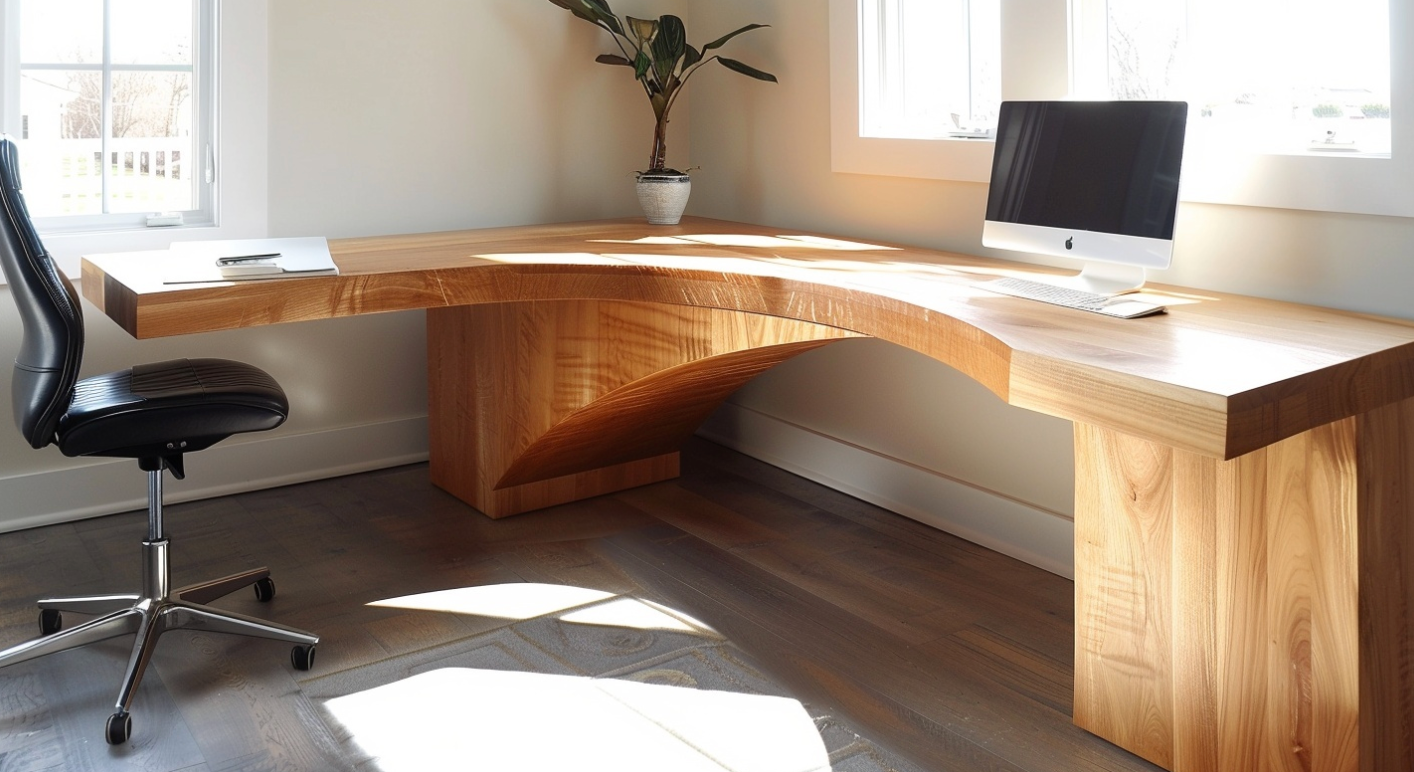 Optimiser son espace de travail avec un bureau d'angle sur mesure