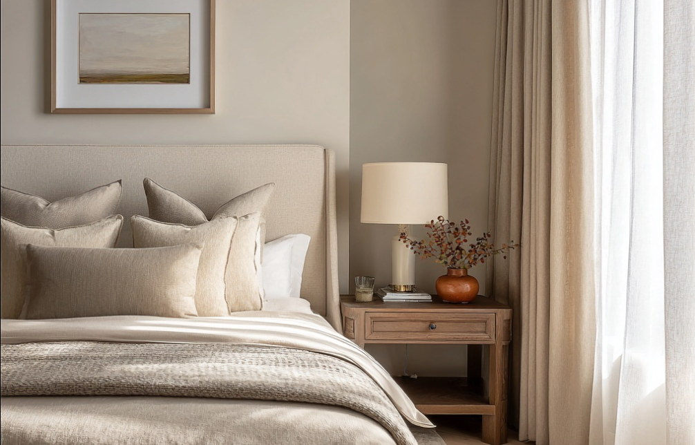 Chambre bleu gris : une ambiance sereine et contemporaine pour la chambre