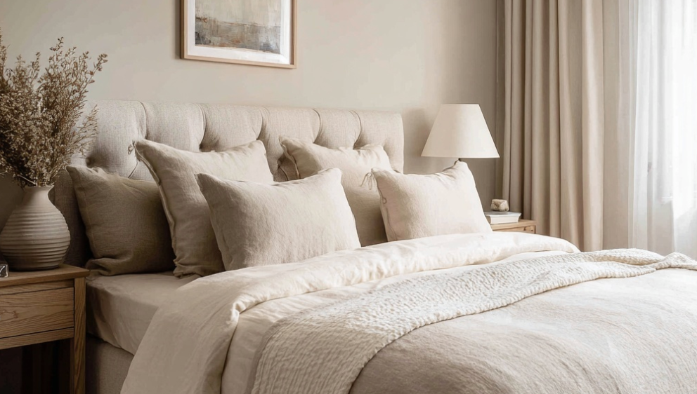 Tête de lit à faire soi- : même une solution créative et personnalisée pour la chambre
