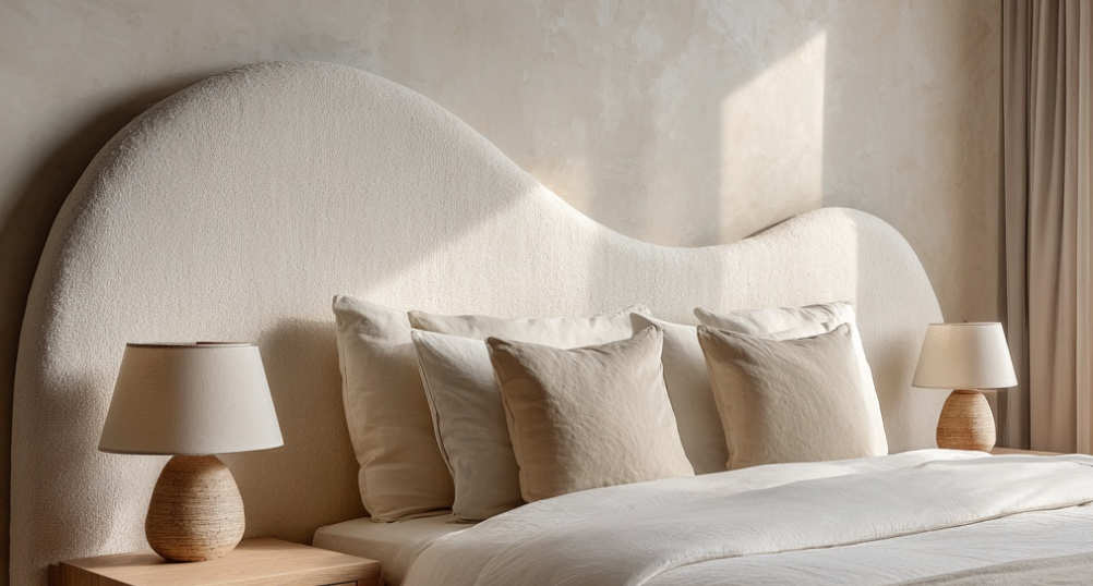 Tête de lit vague : une touche organique et apaisante pour la chambre