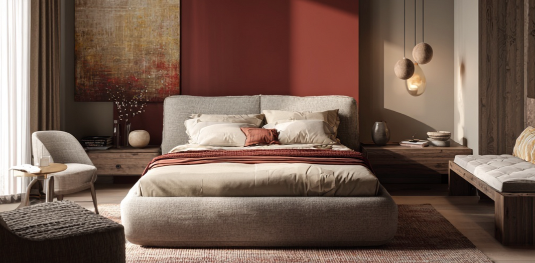 Chambre mur rouge : affirmer le caractère sans sacrifier le confort