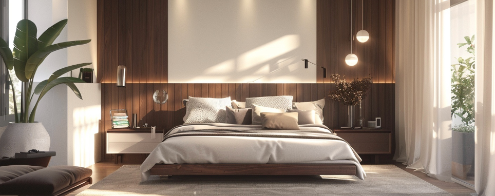 Chambre blanc et marron : une alliance chaleureuse et élégante