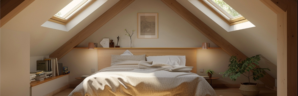 Chambre dans les combles : transformer la contrainte en atout