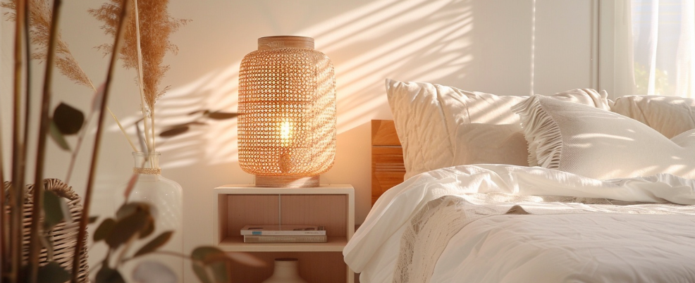 Comment intégrer une lampe de chevet naturelle dans une décoration bohème ?
