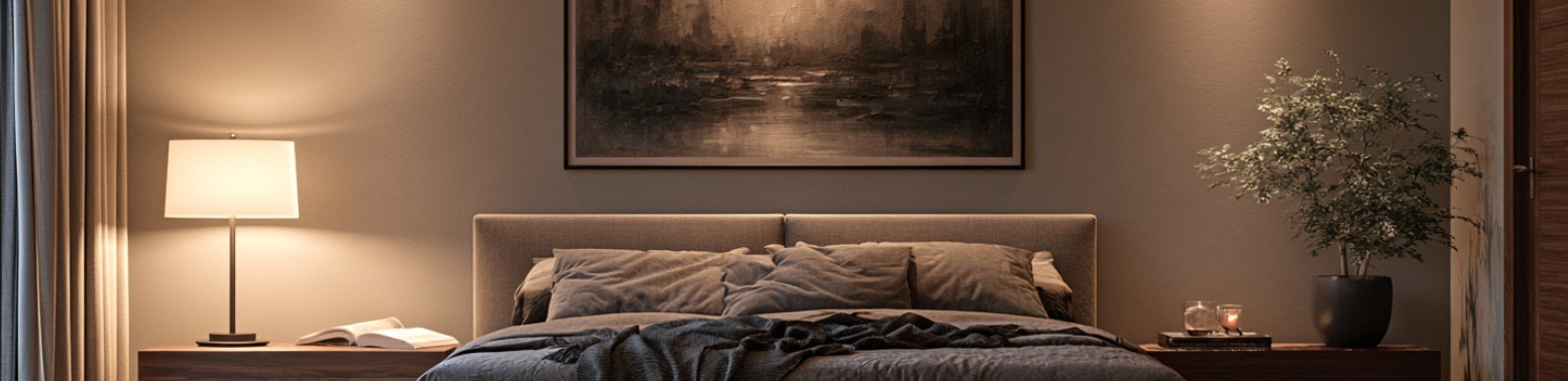 Où placer une lampe de chevet pour un éclairage vraiment agréable ?