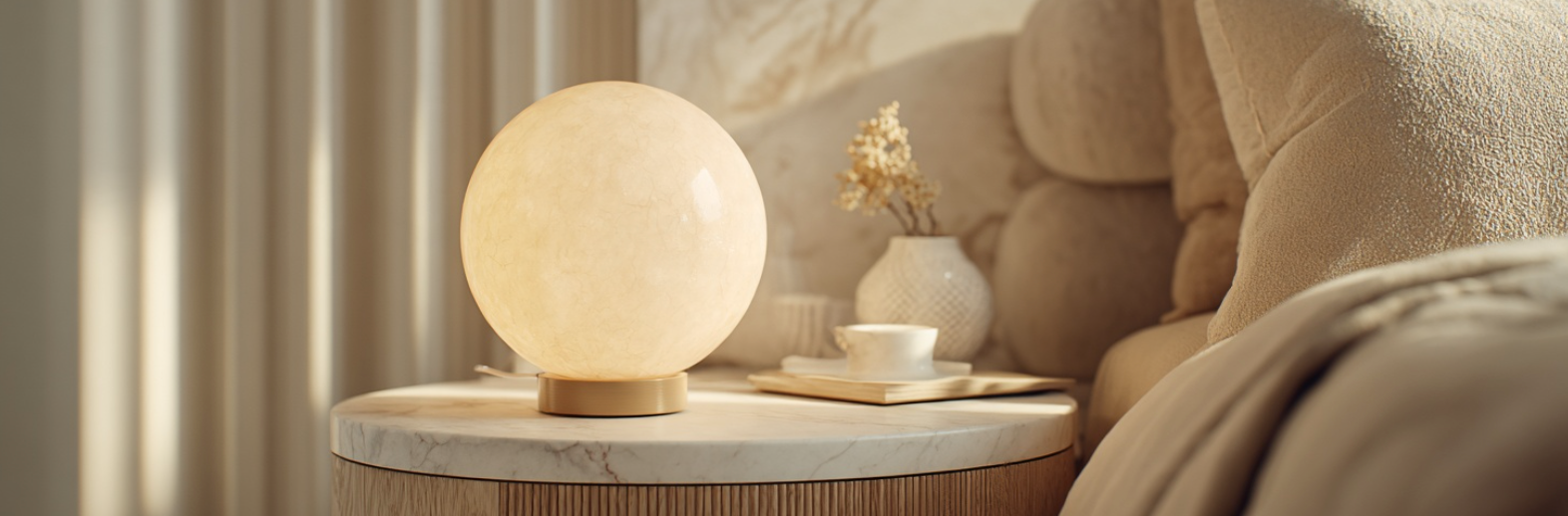 Pourquoi les lampes de chevet aux formes arrondies sont-elles si populaires ?