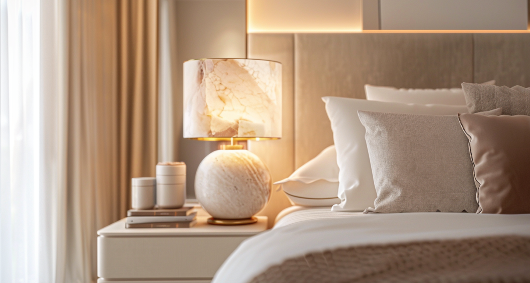 Lampe de chevet Marbre