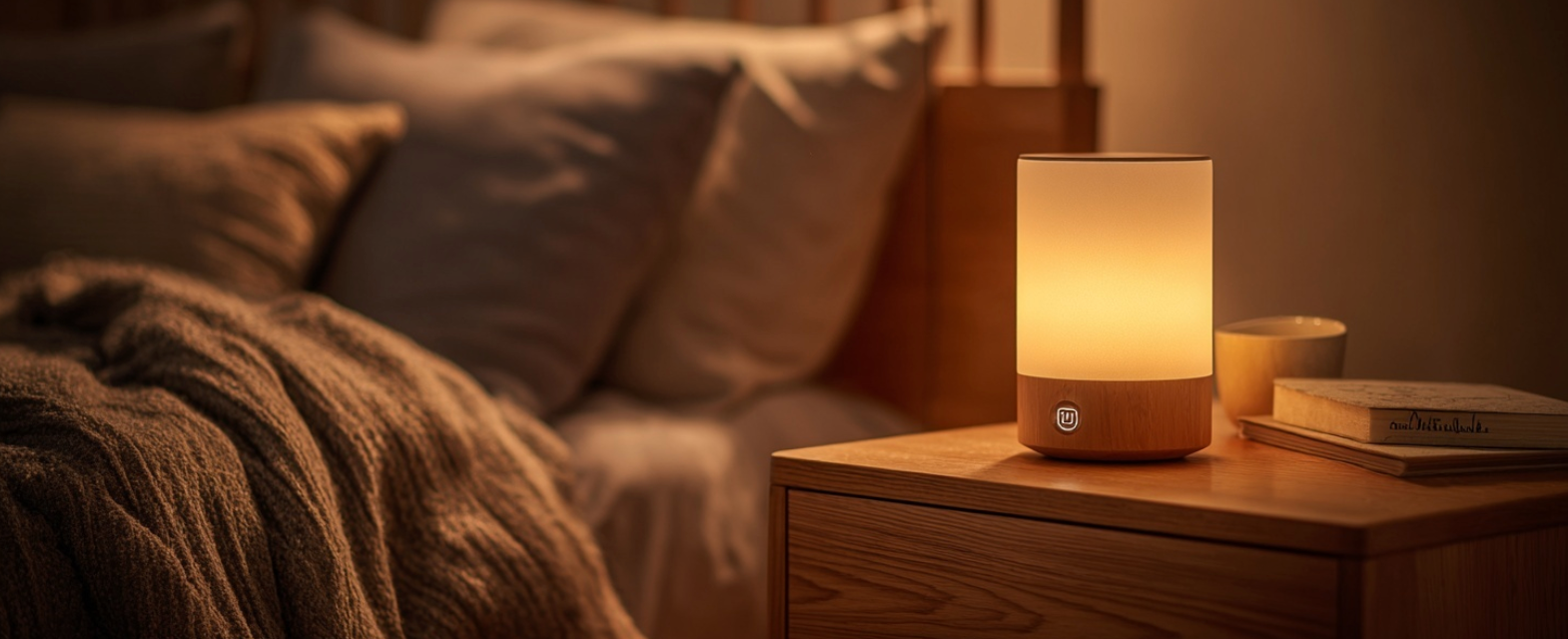 Lampe de chevet tactile rechargeable sans fil