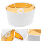 Abat jour blanc lampe de chevet - Vignette | Aura Douce 