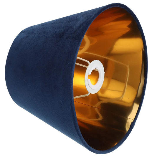 Abat jour bleu lampe de chevet