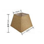 Abat jour carré lampe de chevet - Vignette | Aura Douce 