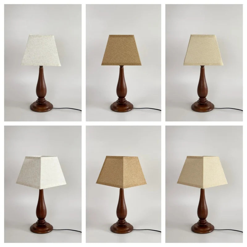 Abat jour carré lampe de chevet