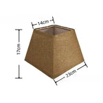 Abat jour carré lampe de chevet - Vignette | Aura Douce 