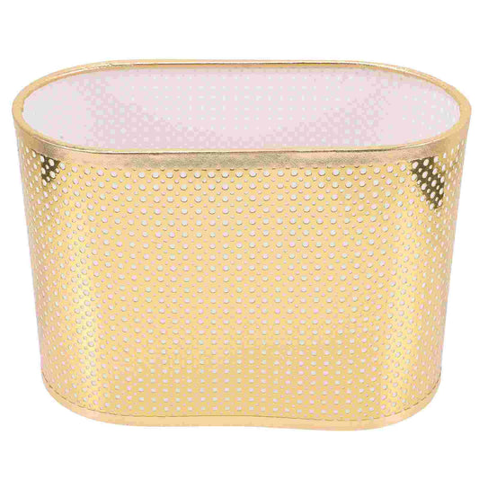 Abat jour doré lampe de chevet