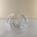 Abat jour en verre pour lampe de chevet - Vignette | Aura Douce 