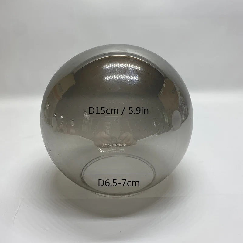 Abat jour en verre pour lampe de chevet