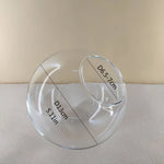 Abat jour en verre pour lampe de chevet - Vignette | Aura Douce 