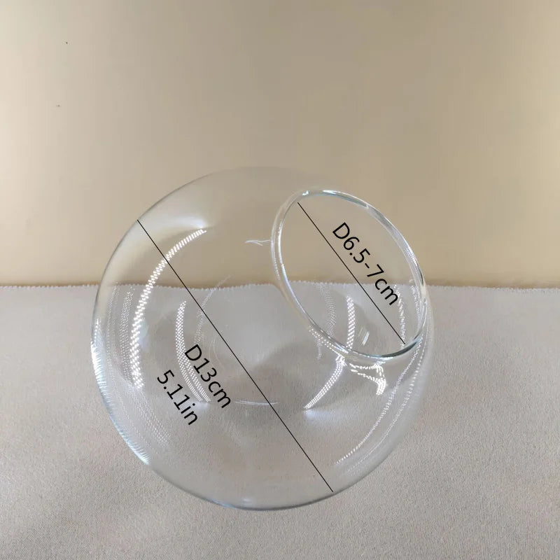 Abat jour en verre pour lampe de chevet