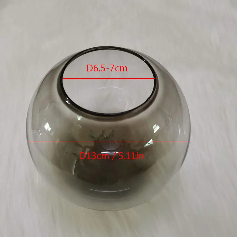 Abat jour en verre pour lampe de chevet