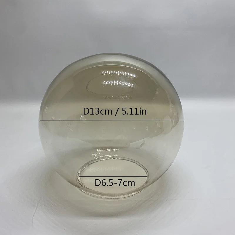 Abat jour en verre pour lampe de chevet