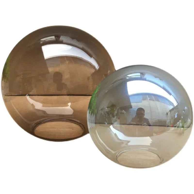 Abat jour en verre pour lampe de chevet