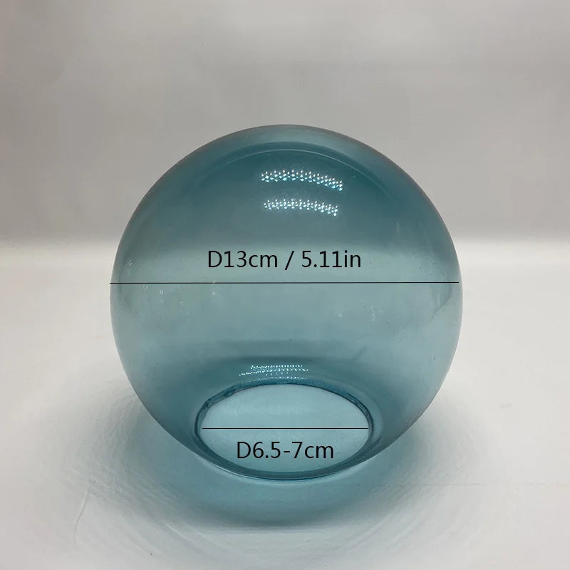 Abat jour en verre pour lampe de chevet