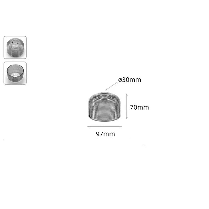 Abat jour lampe de chevet ancien