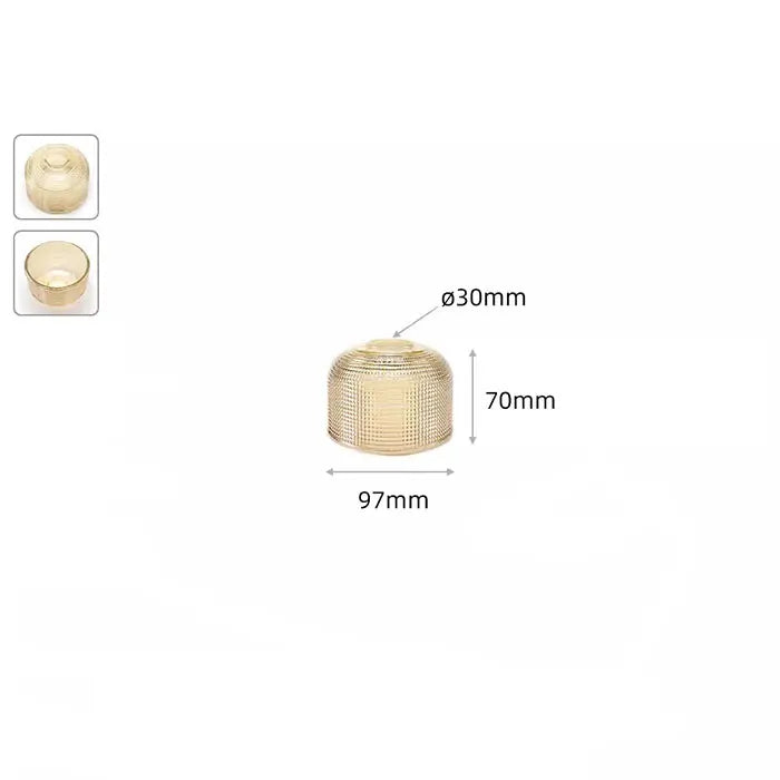 Abat jour lampe de chevet ancien