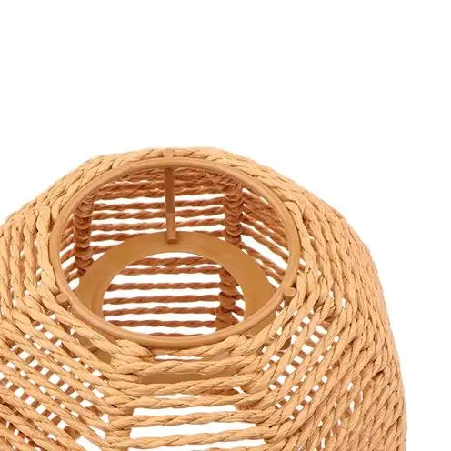 Abat jour lampe de chevet rotin