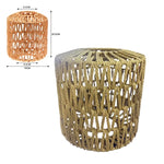 Abat jour lampe de chevet rotin - Vignette | Aura Douce 