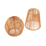 Abat joue lampe de chevet rotin - Vignette | Aura Douce 