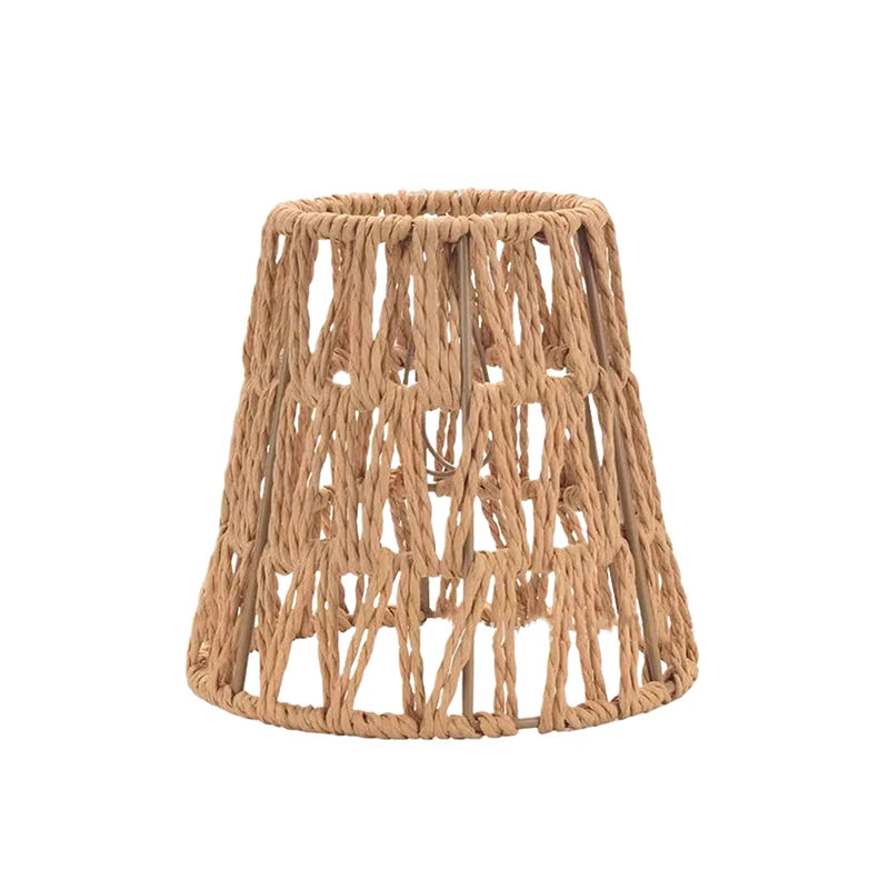 Abat jour lampe de chevet rotin