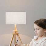 Abat jour pour lampe de chevet rectangle - Vignette | Aura Douce 