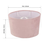 Abat jour pour lampe de chevet rose - Vignette | Aura Douce 