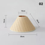 Abat jour pour lampe de chevet rotin - Vignette | Aura Douce 