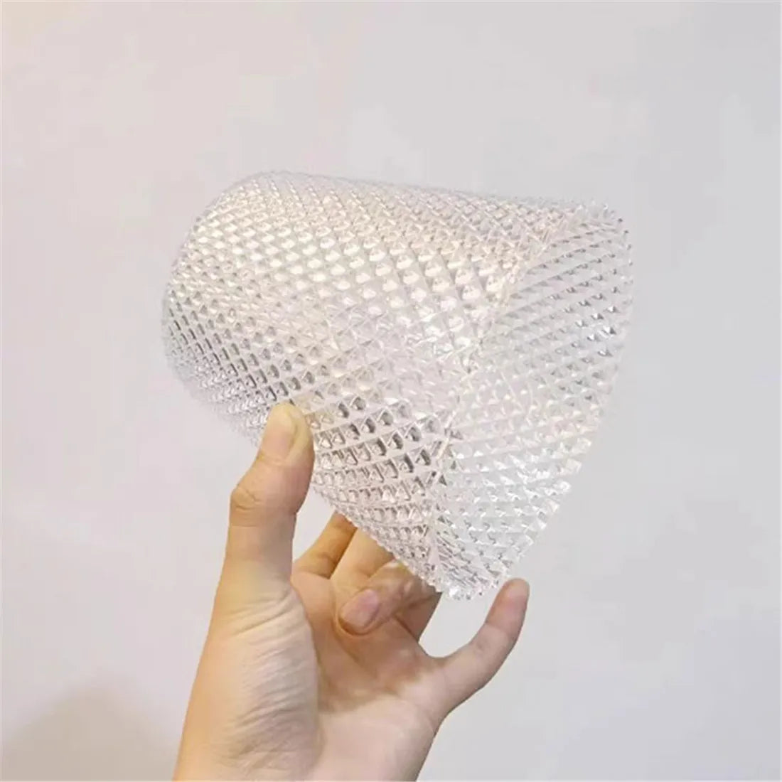 Abat jour pour lampe de chevet transparent