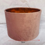 Abat jour pour lampe de chevet velour - Vignette | Aura Douce 