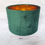 Abat jour pour lampe de chevet velour - Vignette | Aura Douce 