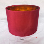 Abat jour pour lampe de chevet velour - Vignette | Aura Douce 