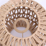 Abat jour rotin pour lampe de chevet - Vignette | Aura Douce 