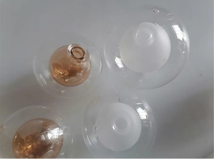 Abat jour verre lampe de chevet