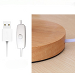 Bois lampe de chevet - Vignette | Aura Douce 