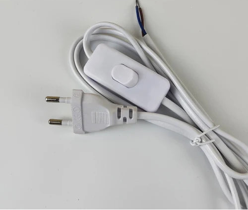 Bouton blanc prise EU 