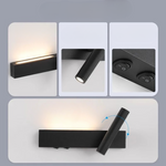 Lampe de chevet a fixer sur la tete de lit - Vignette | Aura Douce 