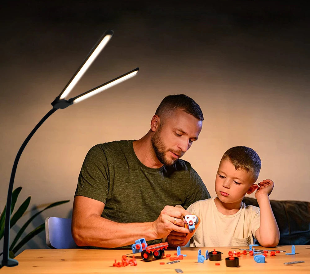 Lampe de chevet a pince